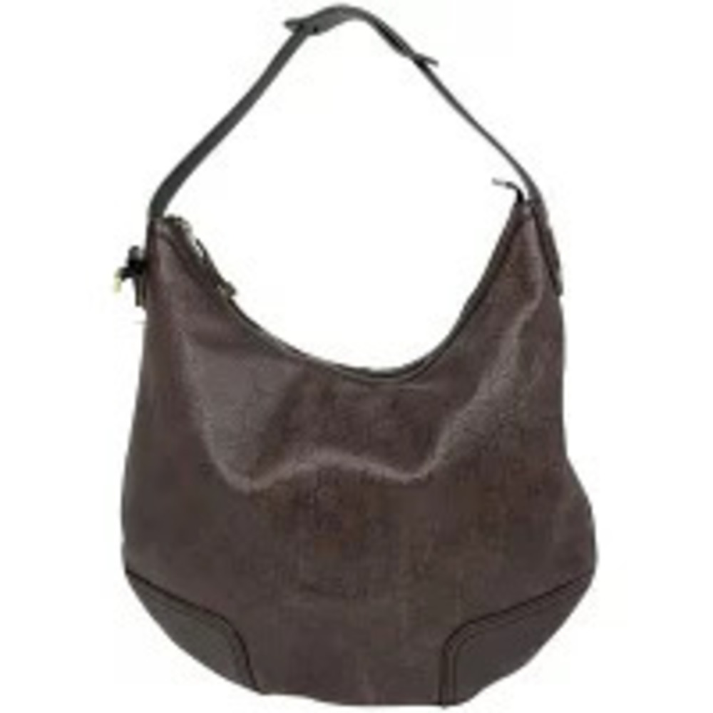 Gucci Guccissima Shoulder Bag Shima Guccissima Leather Brown